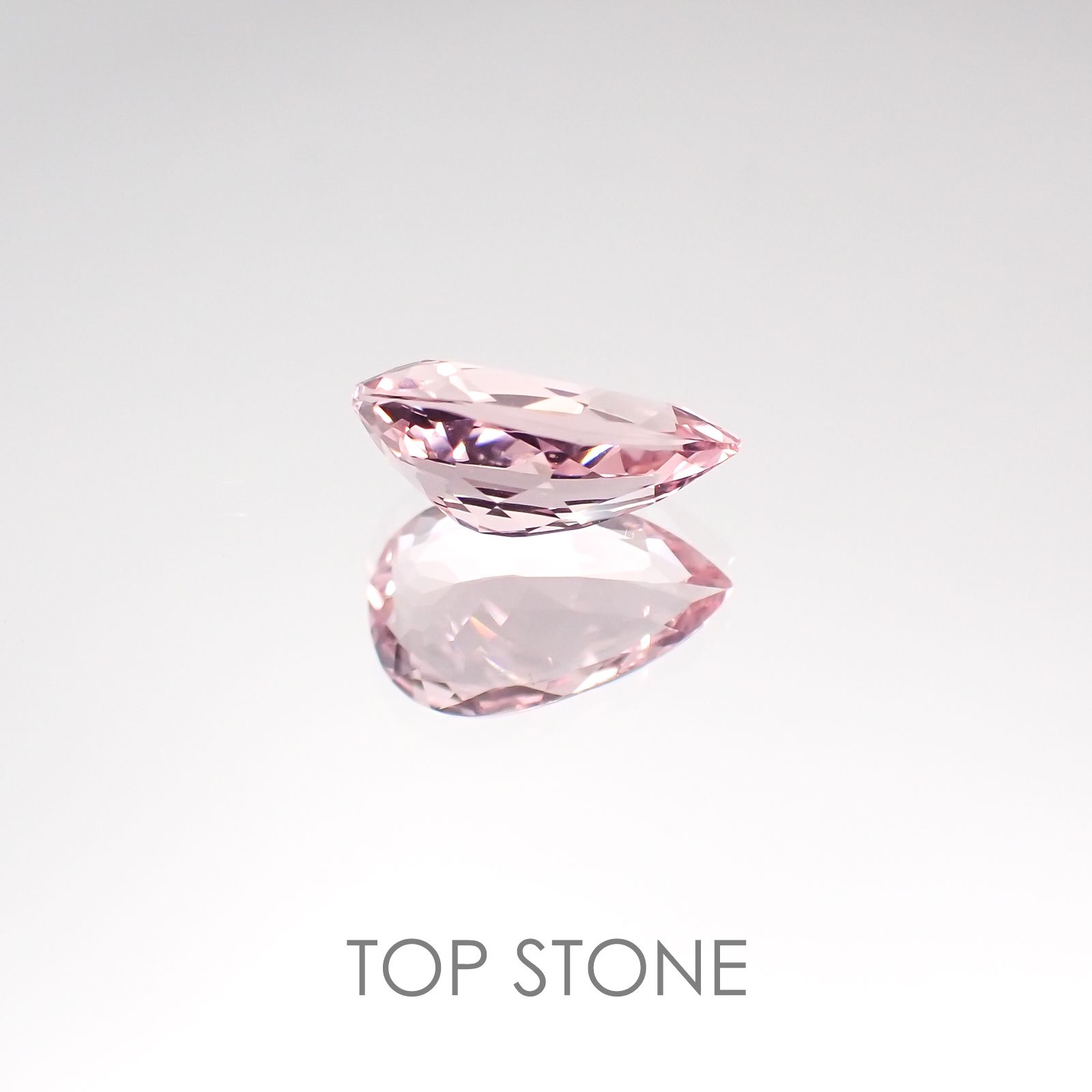 モルガナイト(宝石名モルガナイト) ナイジェリア産 1.26ct 識別済[20117406]9.6×6.1mm前後