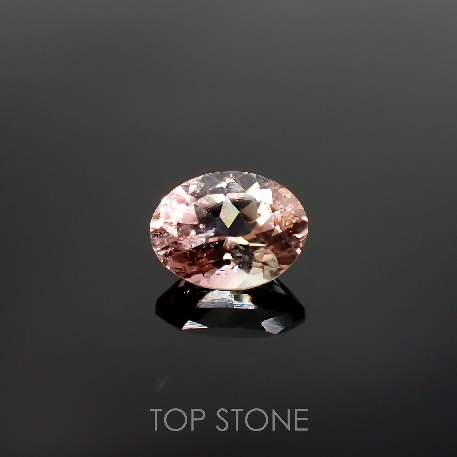 パーティカラートルマリン(宝石名パーティカラード・トルマリン) ブラジル産 1.467ct ソ付(彩珠)[210711885]8.1×6.1mm前後