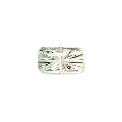 ◇甲州貴石切子Plus Three◇バイカラートルマリン カード付き(宝石名トルマリン)ルワンダ産 2.19ct 識別済[220114591]11.2x6.2mm前後