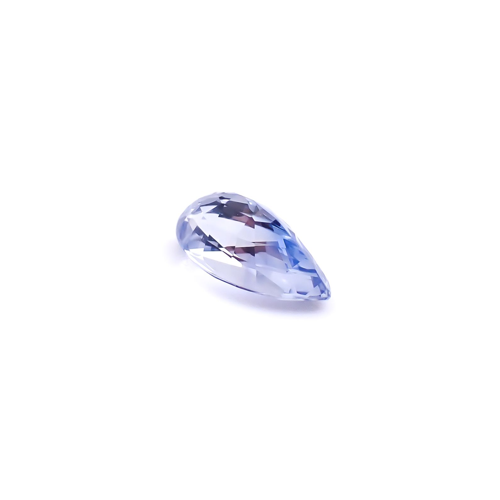 アイスブルーサファイア スリランカ/マダガスカル産 0.56ct / 7.4x3.3mm前後 [260632474]