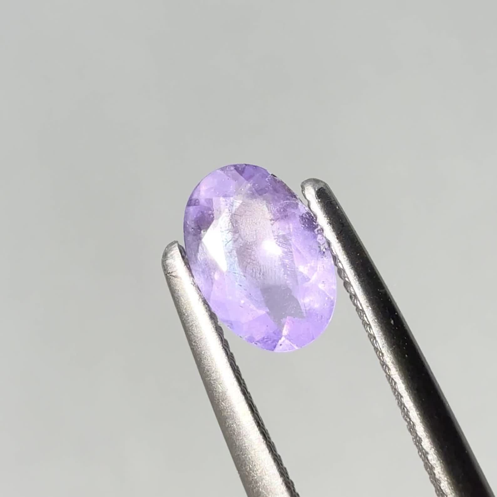 ハックマナイト アフガニスタン産 0.40ct / 6.5x4.4mm前後 [250530456