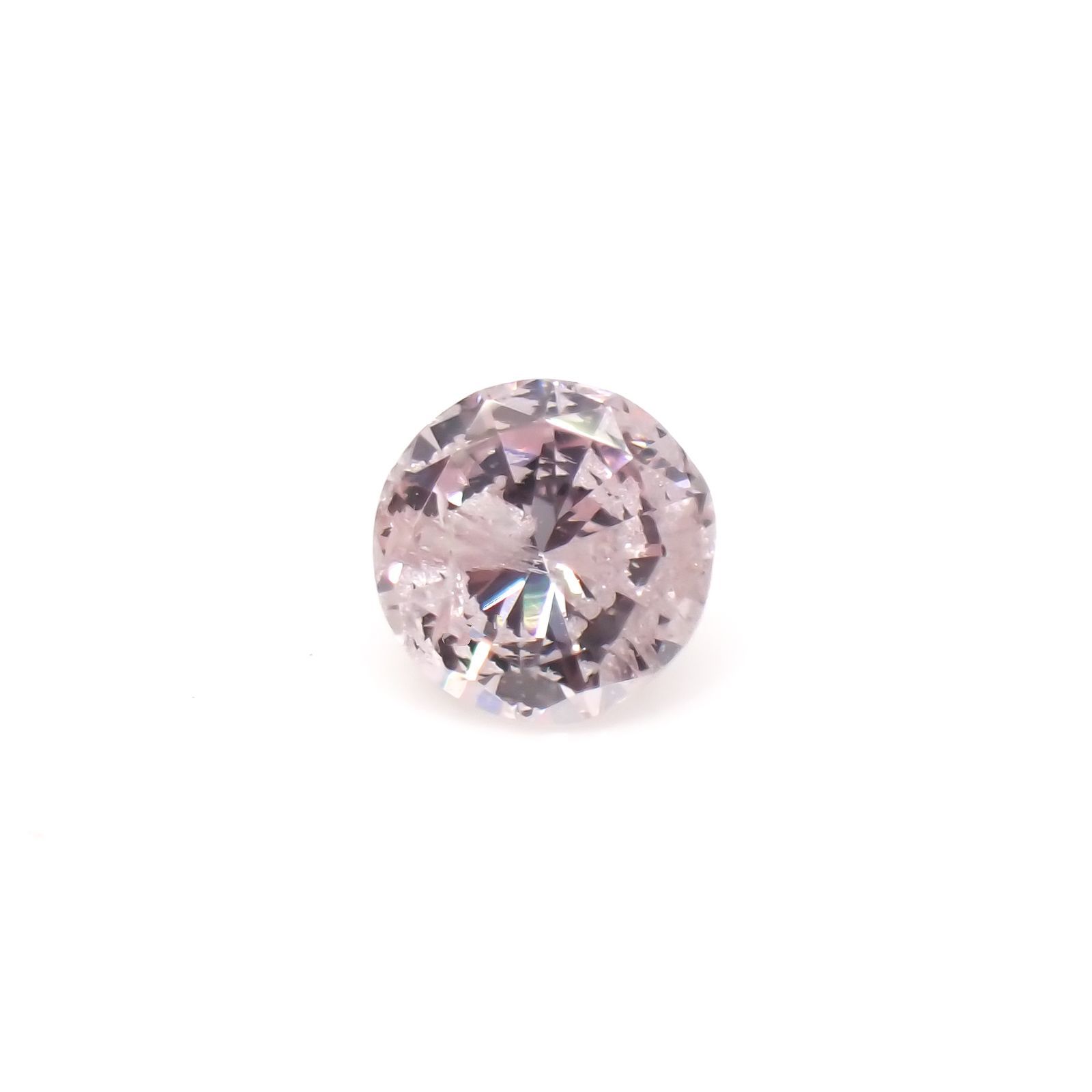 ピンクダイヤモンド (宝石名ダイアモンド)I-1 / LIGHT PINK 0.036ct ソ付(CGL)[220716977]2.15x2.22mm前後