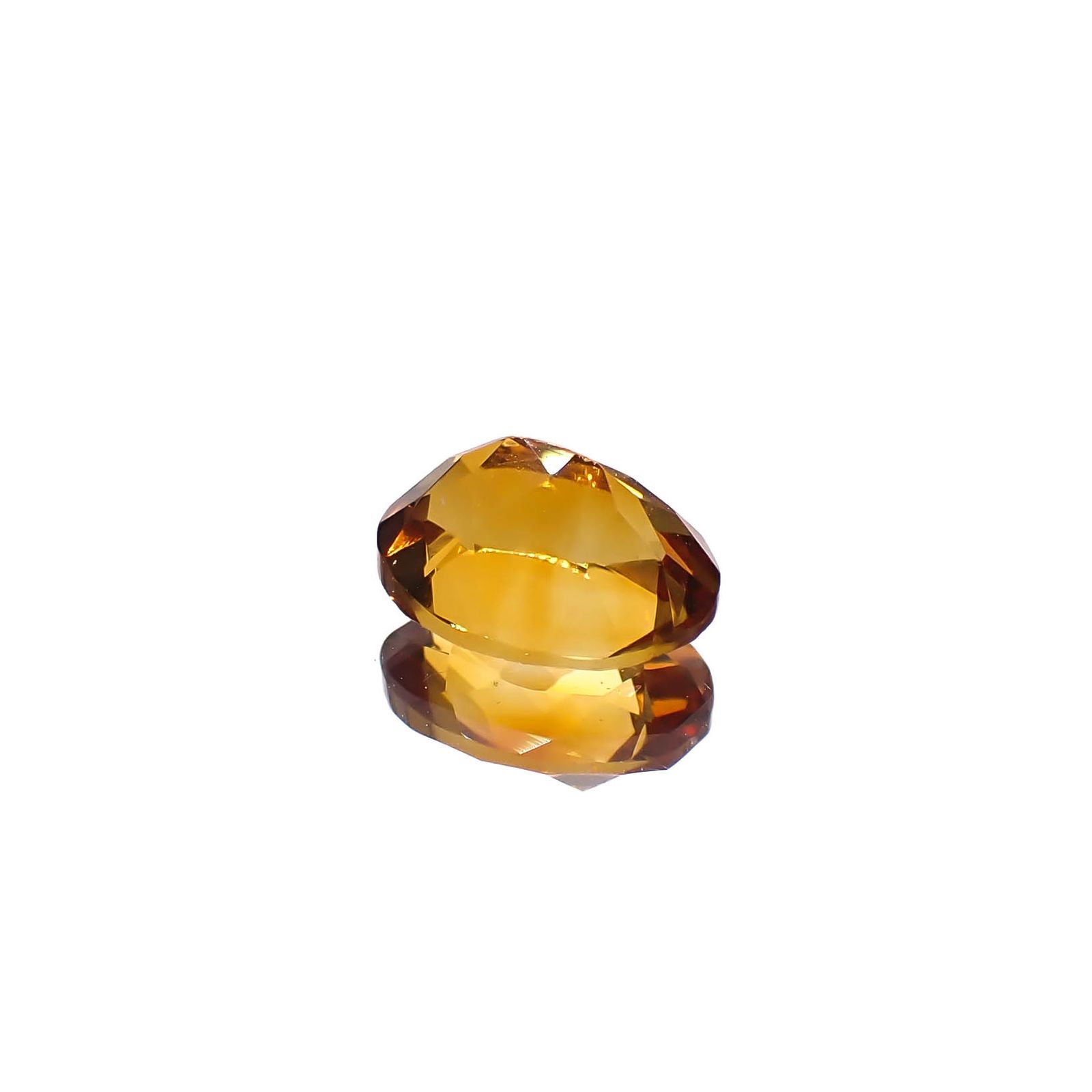 マデイラシトリン ブラジル・ミナスジェライス州産 1.21ct [250630580]8x6.1mm前後