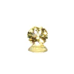 レモンイエローアパタイト(宝石名アパタイト)メキシコ産 1.15ct 識別済[220115472]7x6.8mm前後