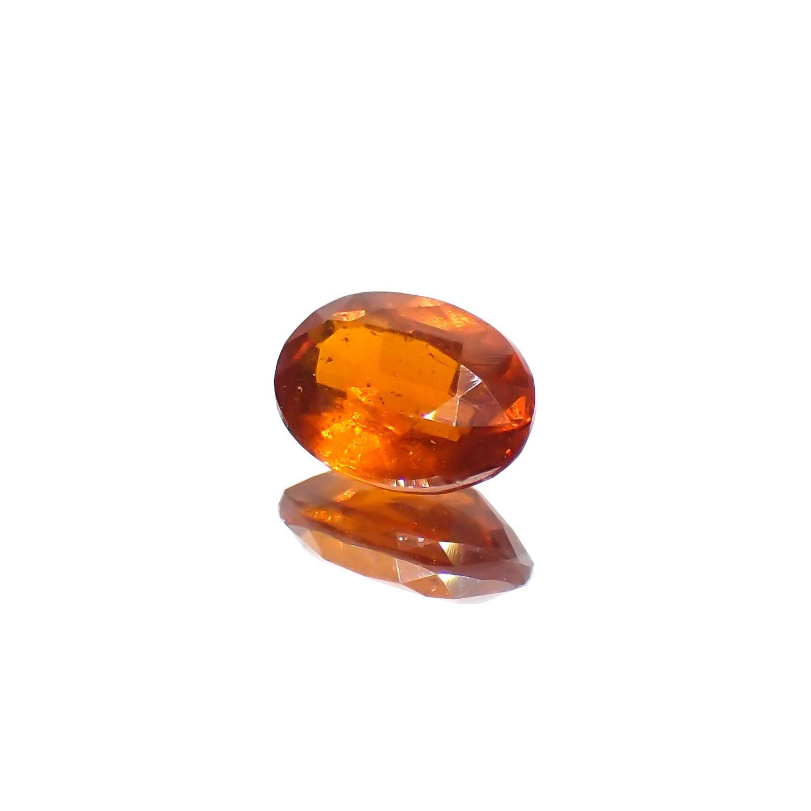 オレンジカイヤナイト ネパール産 0.95ct[230220584]7x5mm前後
