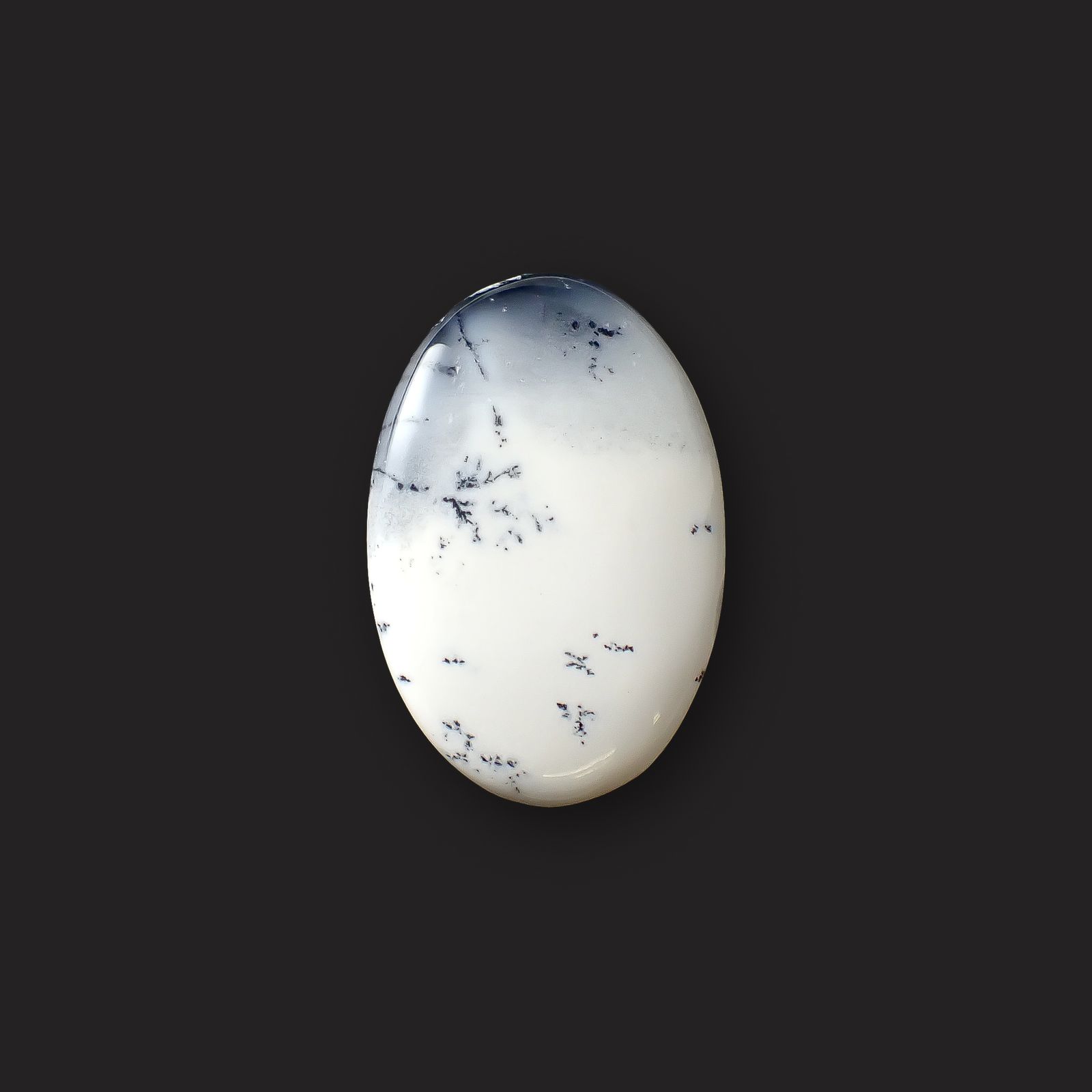 デンドリチックオパール ブラジル産 42.16ct [250931113]35.8x23.7mm前後