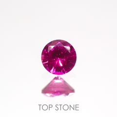 ルビー(宝石名ルビー)ベトナム/ビルマ産 0.13ct 識別済[220114772]2.9x2.9mm前後
