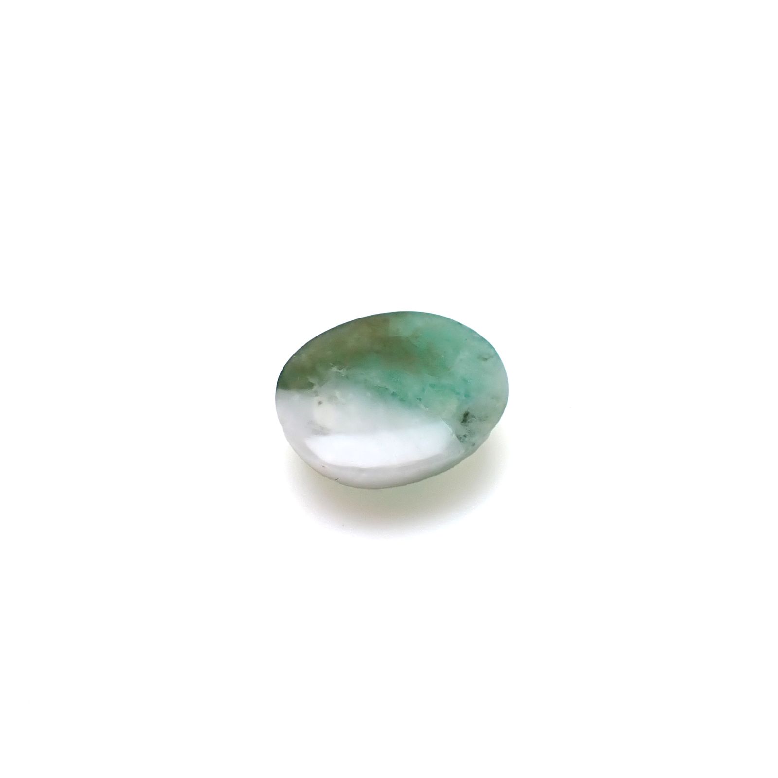 マトリックスエメラルド(エメラルドインクォーツ/フェルドスパー) ブラジル産 4.41ct [250430171]12x10.1mm前後
