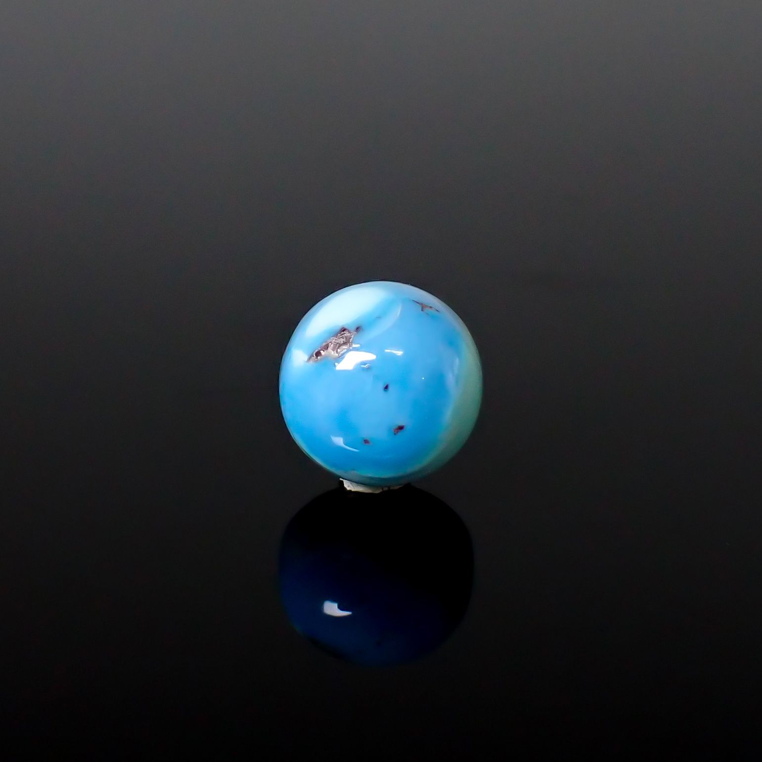 ターコイズ カザフスタン・ゴールデンヒル鉱山産 4.41ct / 10x10mm前後 [260632392]