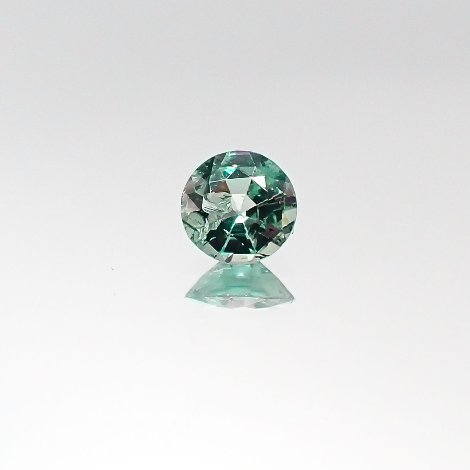 アレキサンドライト ブラジル産 ルース 0.2ct[20095532]3.8×3.8mm前後