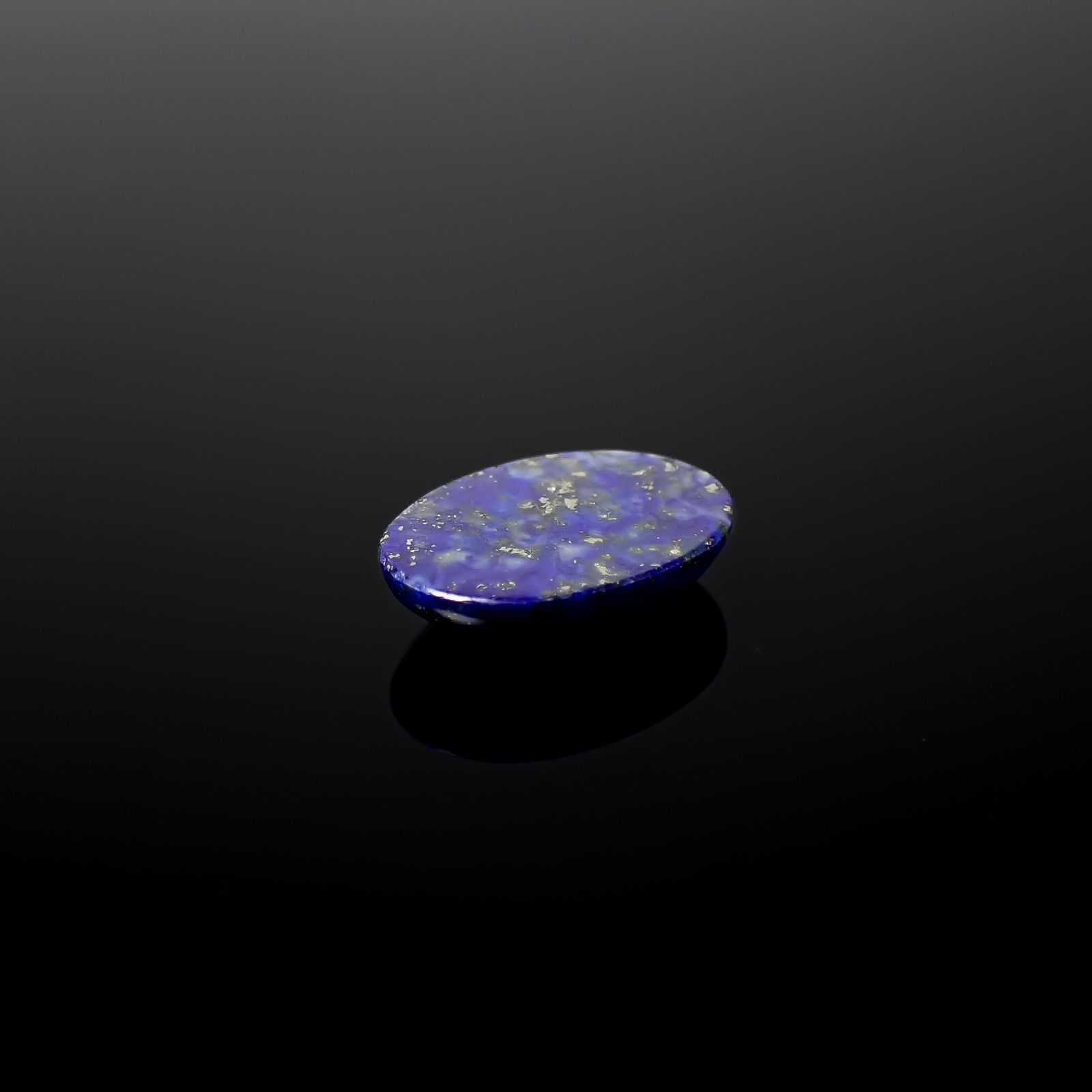 ラピスラズリ アフガニスタン産 9.90ct [241129422]18.3x13.2mm前後