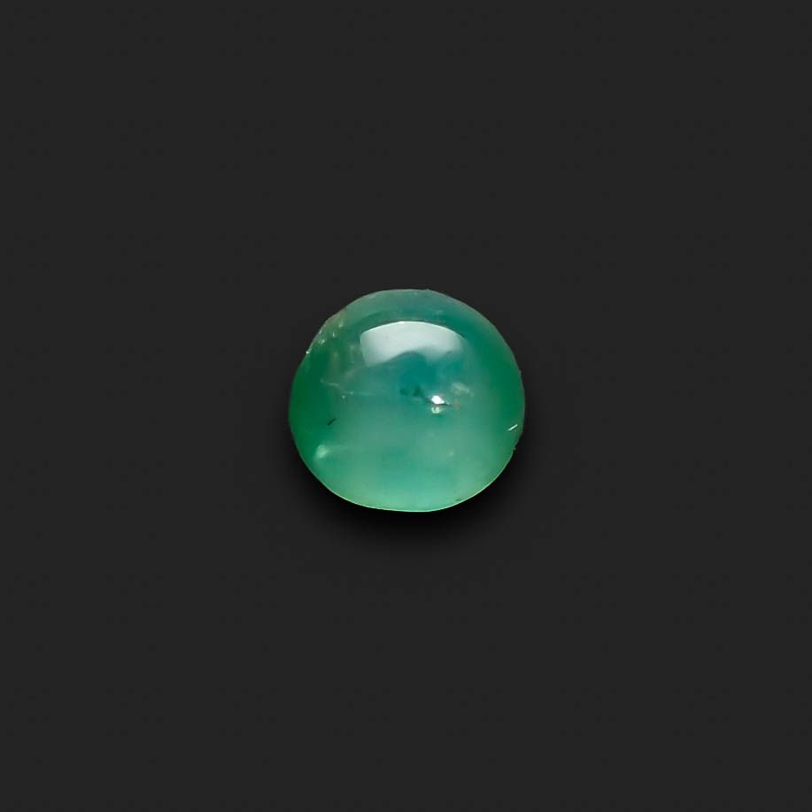 エメラルドキャッツアイ コロンビア産 0.80ct[240427222]5.3x4.9mm前後
