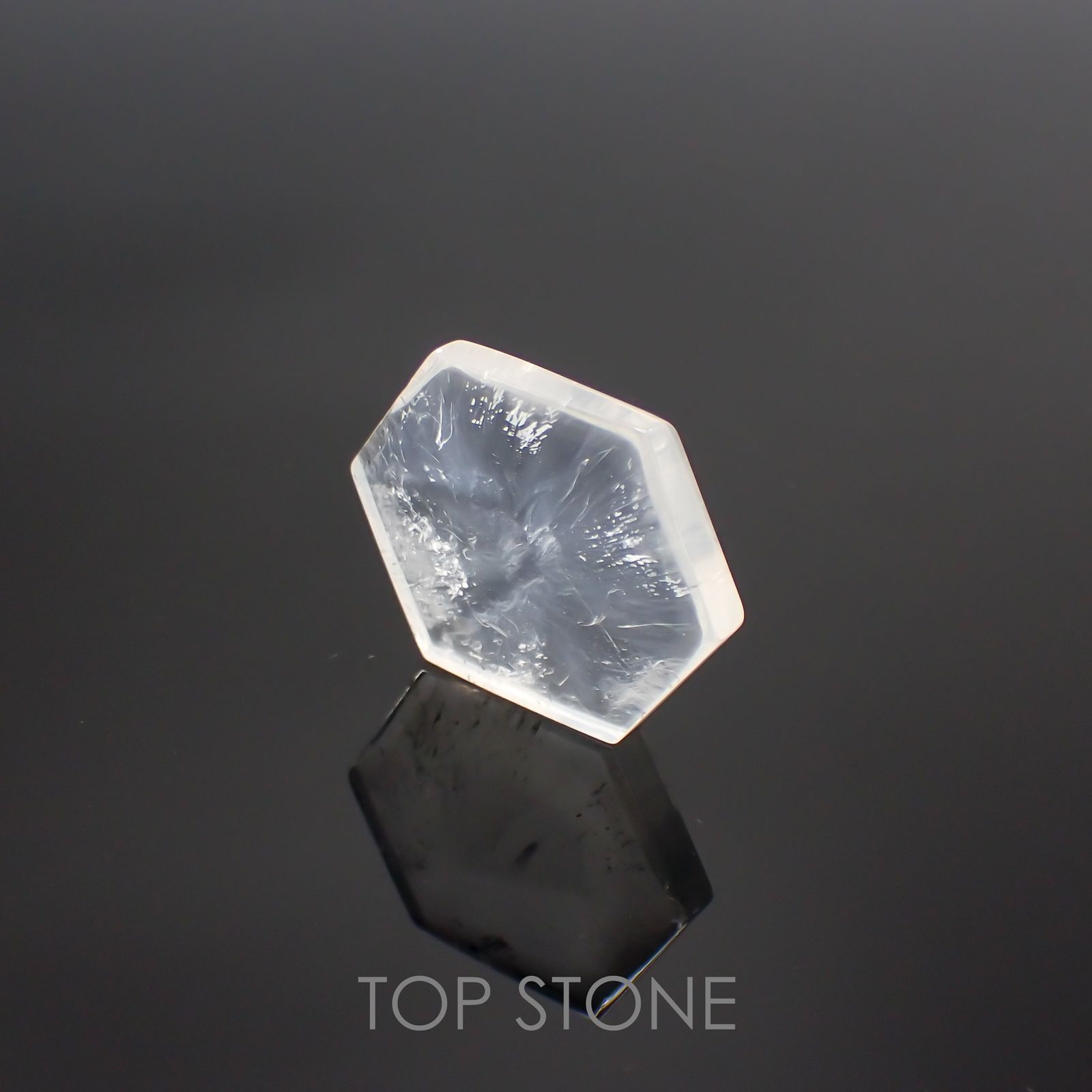 トラピッチェクォーツ コロンビア産 33.96ct[210812923]25.3×23mm前後