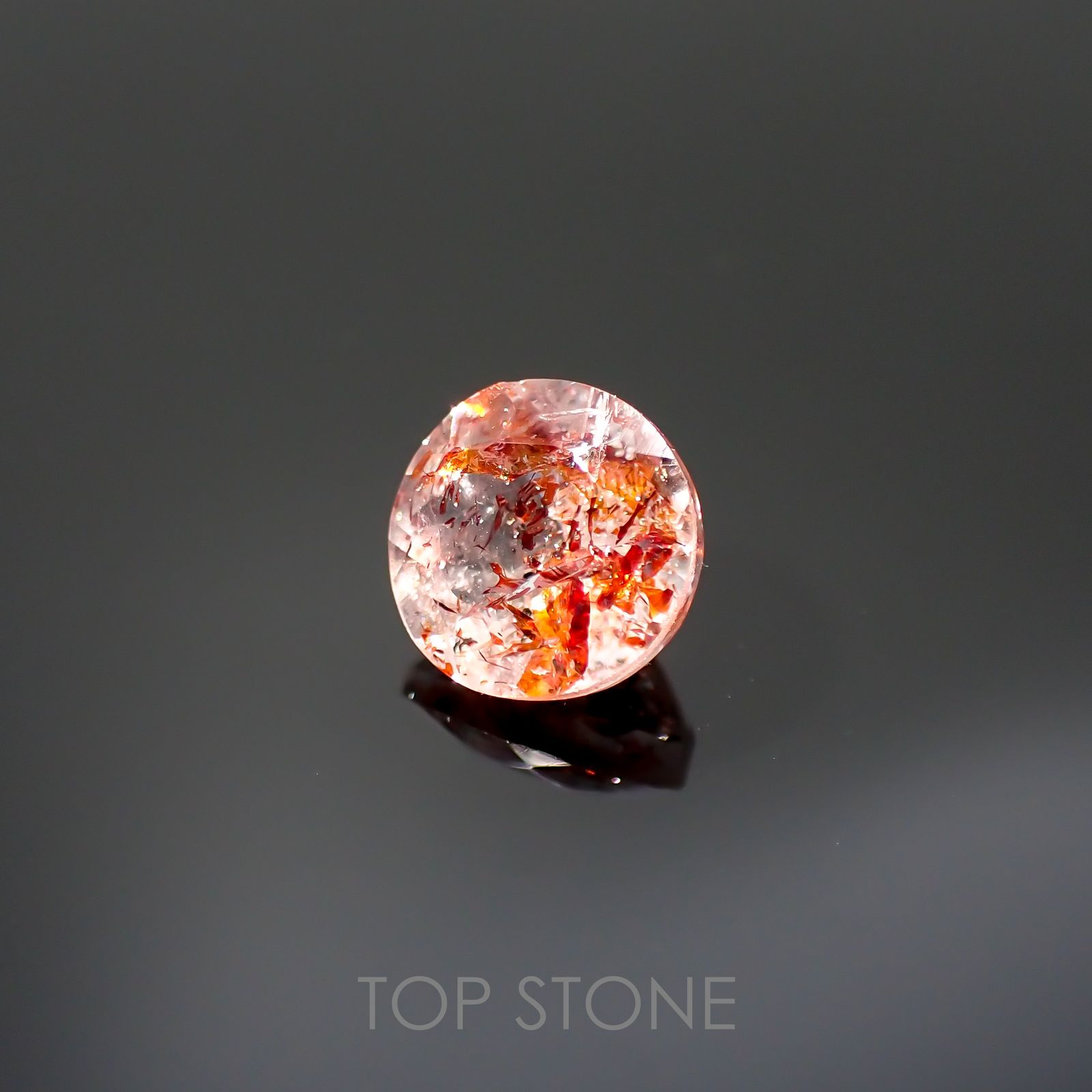 ファイヤークォーツ ナイジェリア産 1.05ct[220114740]6.6x6.6mm前後