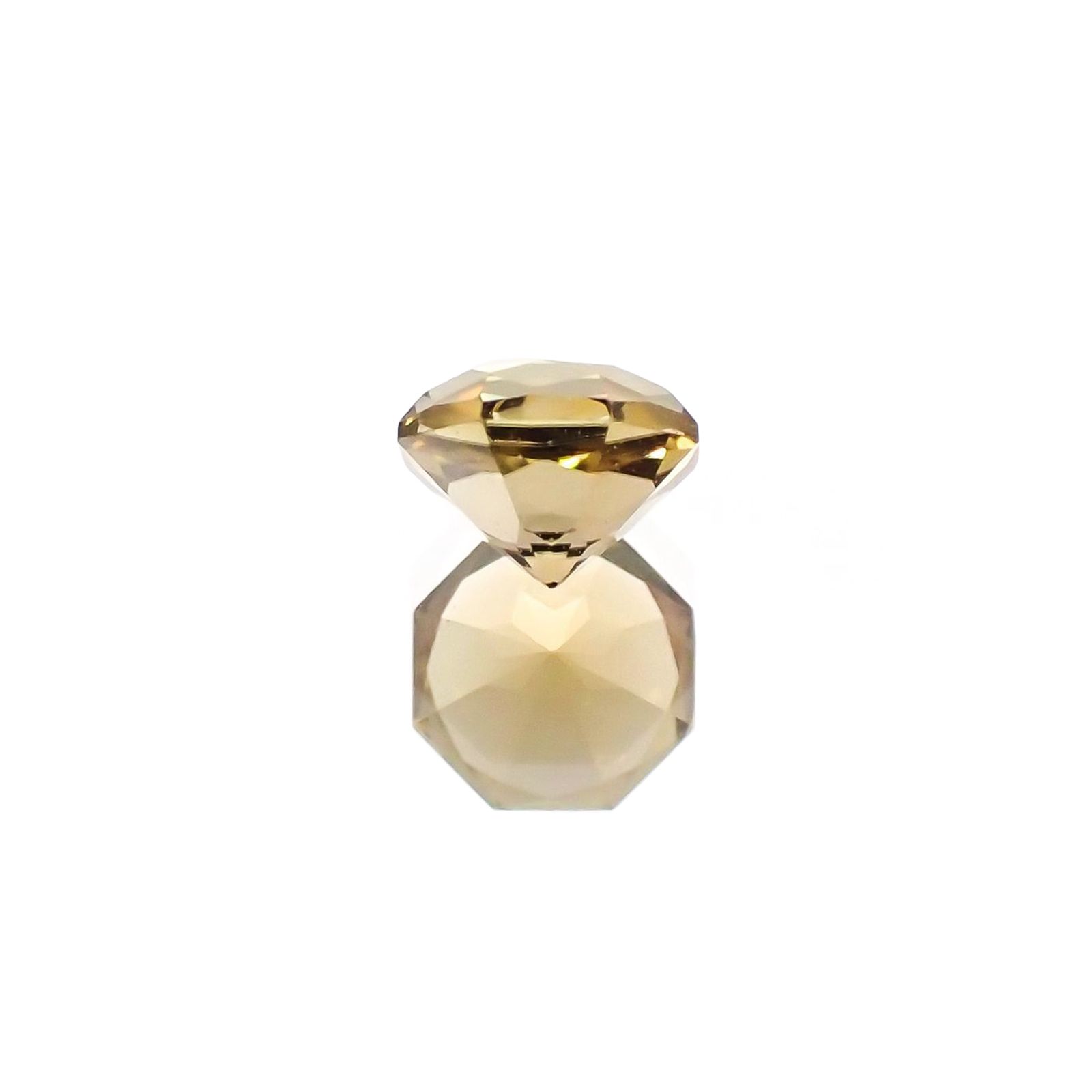 ◇オクタゴンカット◇イエロートルマリン(宝石名トルマリン)ブラジル/アフリカ産 識別済 0.59ct / 5x5mm前後 [260424217]