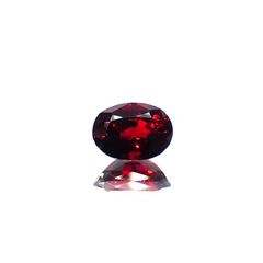レッドスピネル(宝石名レッド・スピネル)ビルマ産 0.97ct 識別済[240728568]6.9x5.1mm前後