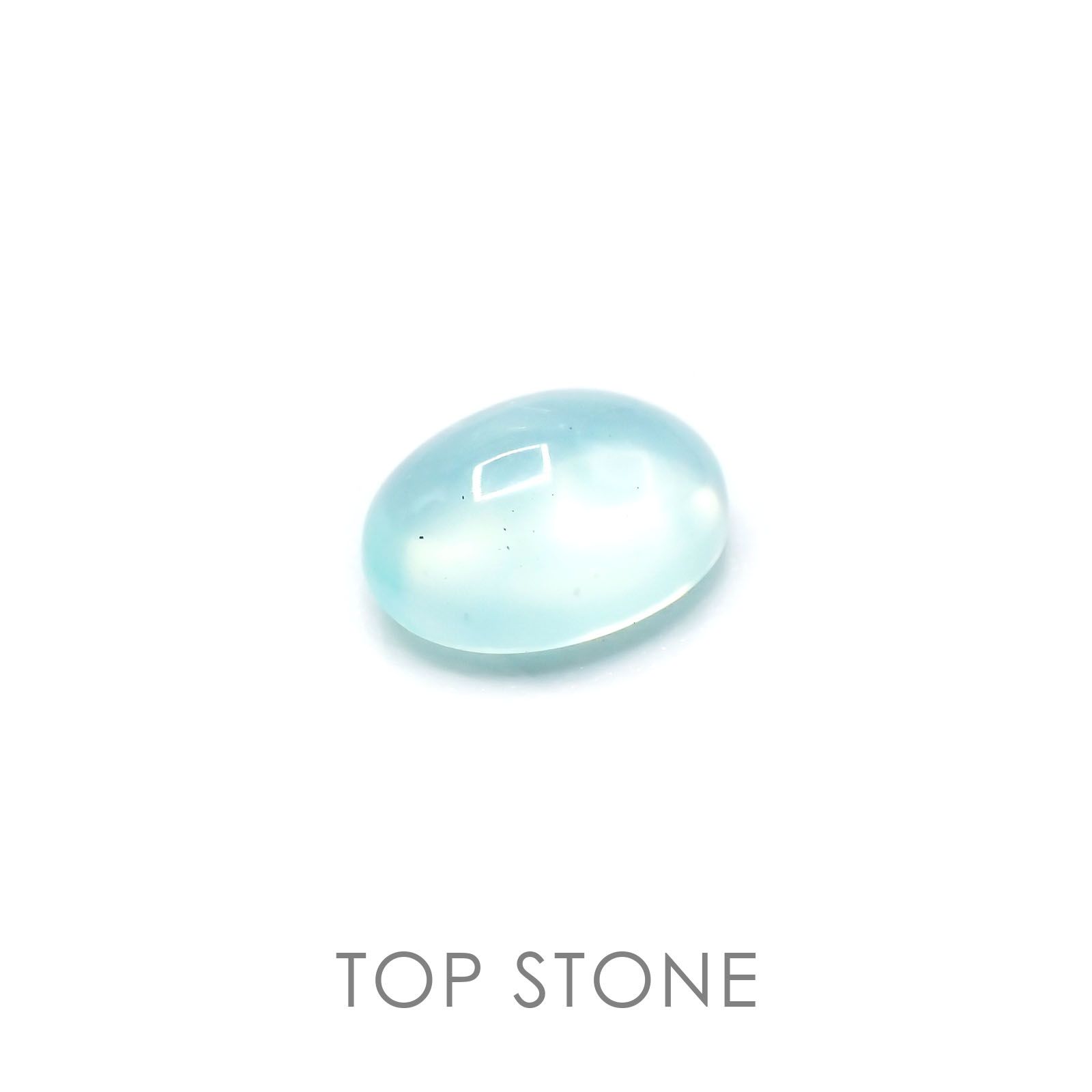 ブルーオパール ペルー産 ルース 0.81ct[20106196]7.6×5.9mm前後