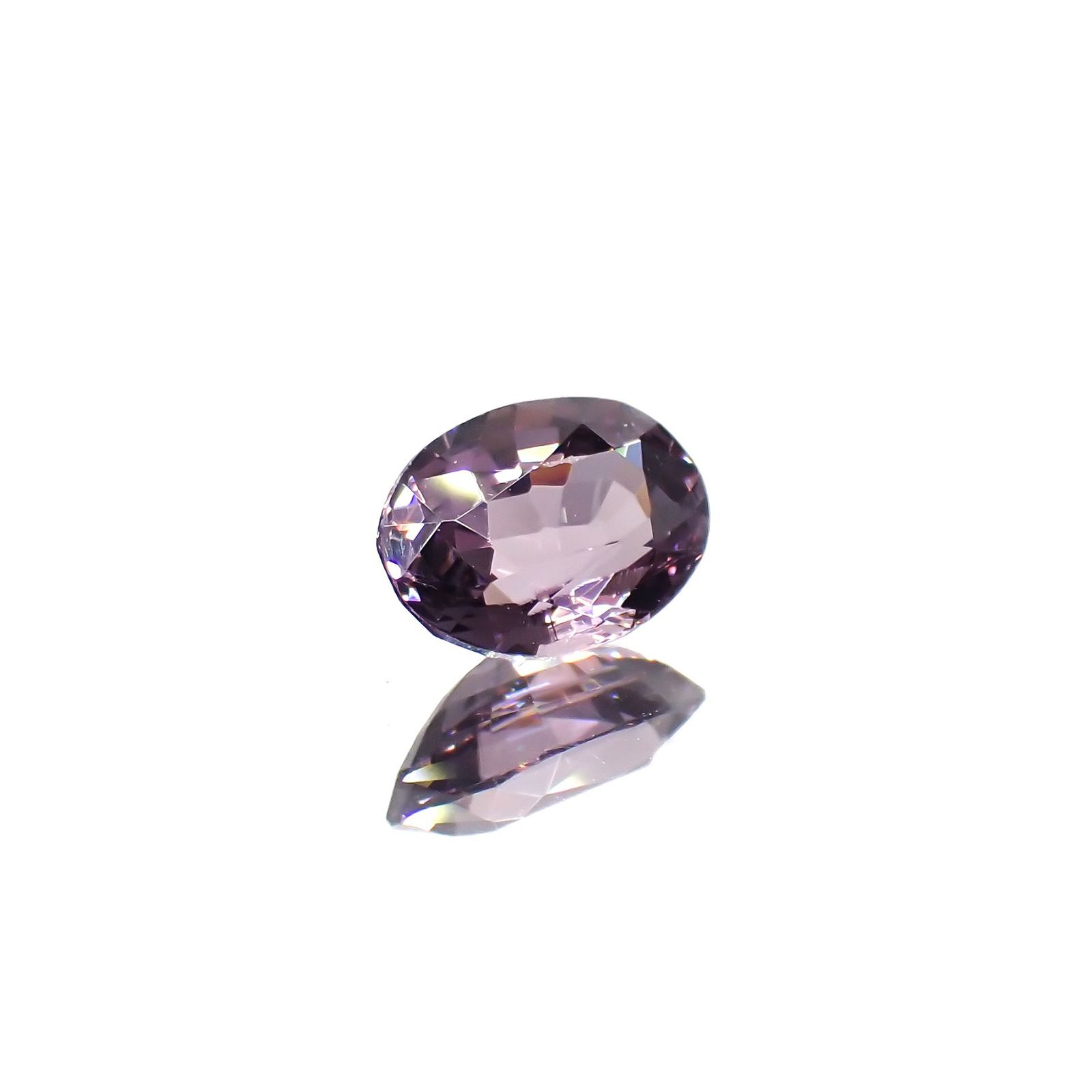 バイオレットスピネル(宝石名スピネル)ビルマ産 0.79ct 識別済[221018396]7x4.9mm前後