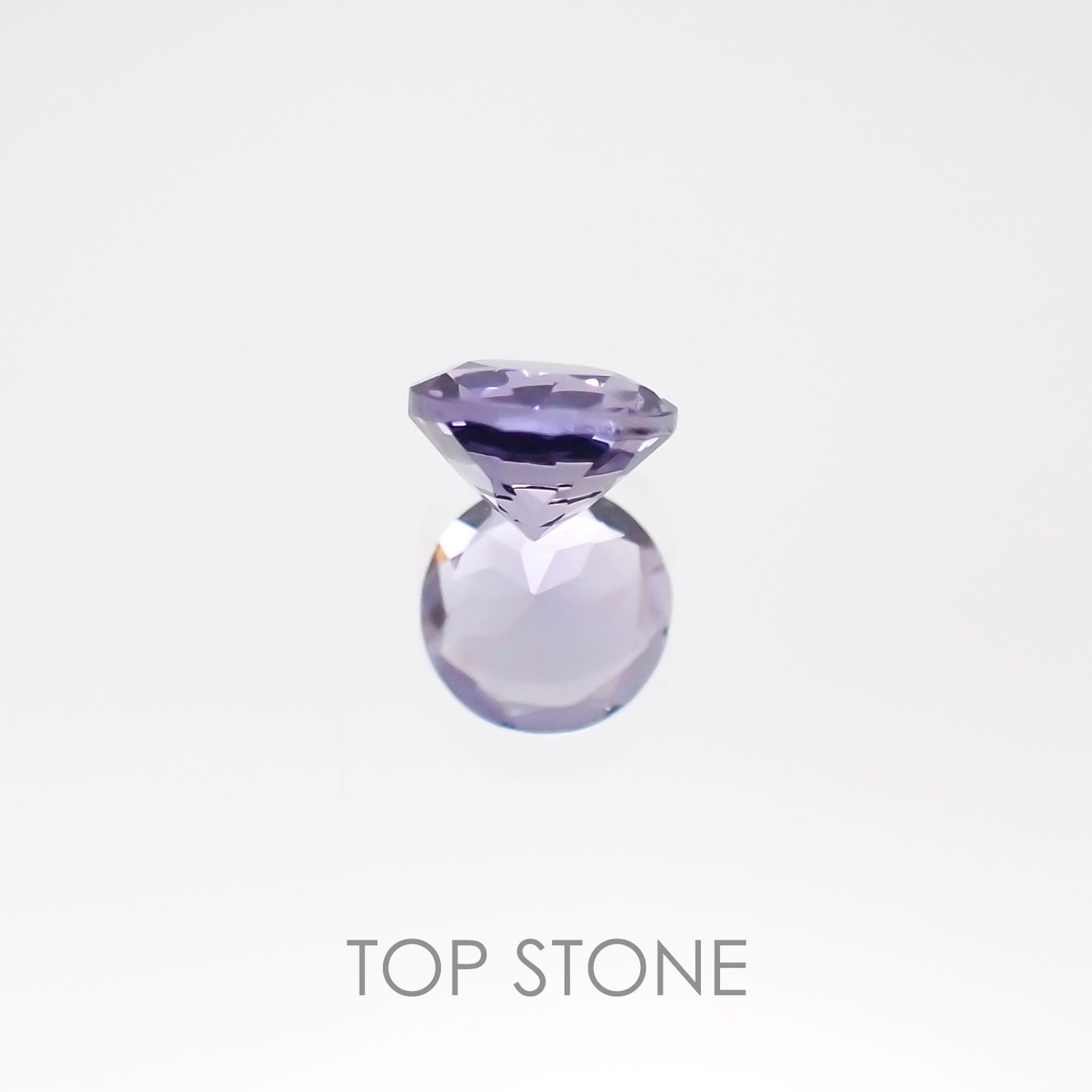 ラベンダースピネル スリランカ産 ルース 0.24ct[20106650]4×4mm前後