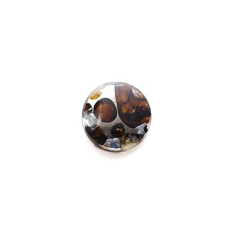 パラサイト隕石Sericho トリプレット 発見地：ケニア 4.13ct[231023672]12.2x12.1mm前後