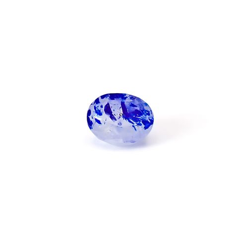ラズライトインソーダライト フルオレッセンス アフガニスタン産 0.72ct / 6.4x5.2mm前後 [260431998]