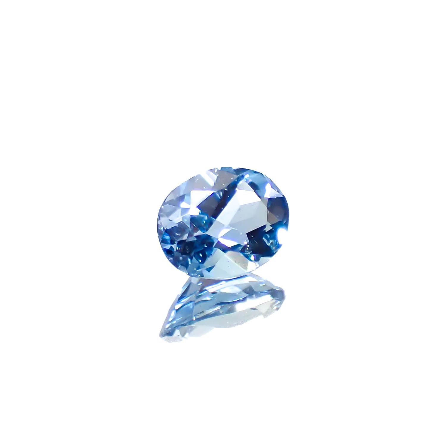 サンタマリアアクアマリン ブラジル産 0.29ct [250329937]5.1x3.9mm前後