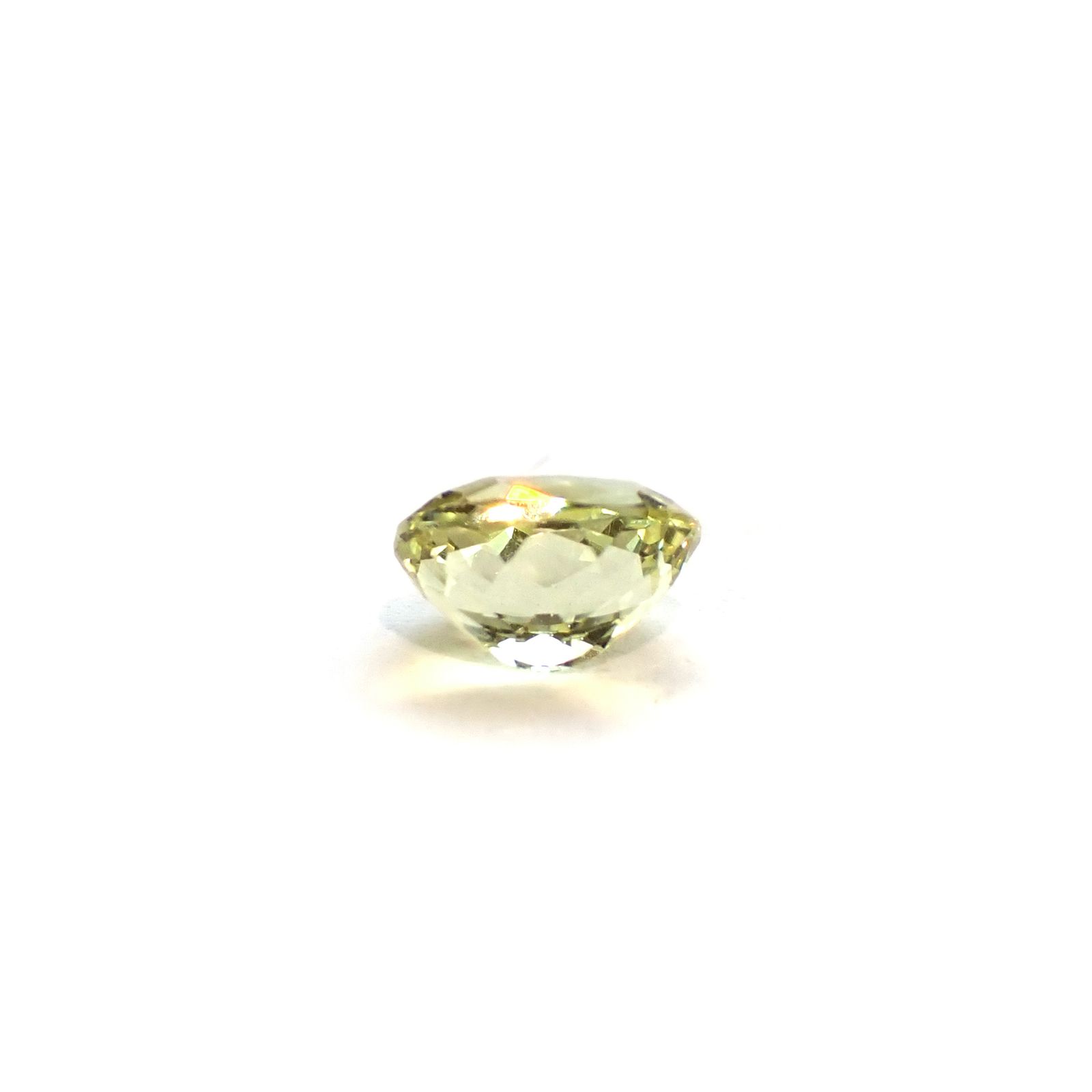 イエローアパタイト メキシコ産 1.16ct / 7x5.6mm前後 [260632464]