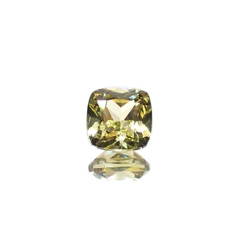 マリガーネット(宝石名グロッシュラー アンドラダイト・ガーネット)マリ共和国産 0.49ct 識別済[231124332]4.5x4.4mm前後