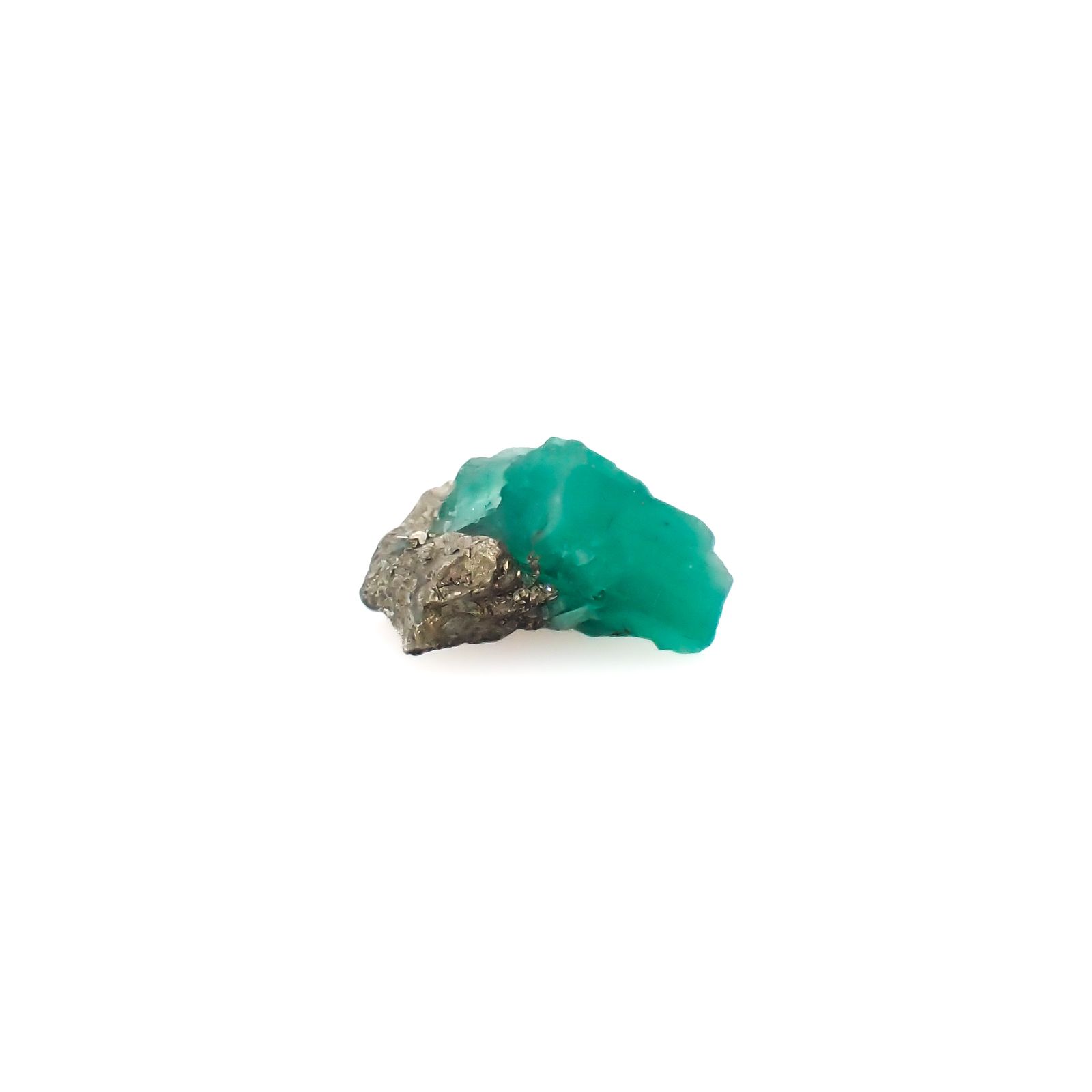 エメラルド 原石 コロンビア産 3.55ct[240427239]11.2x9.8mm前後