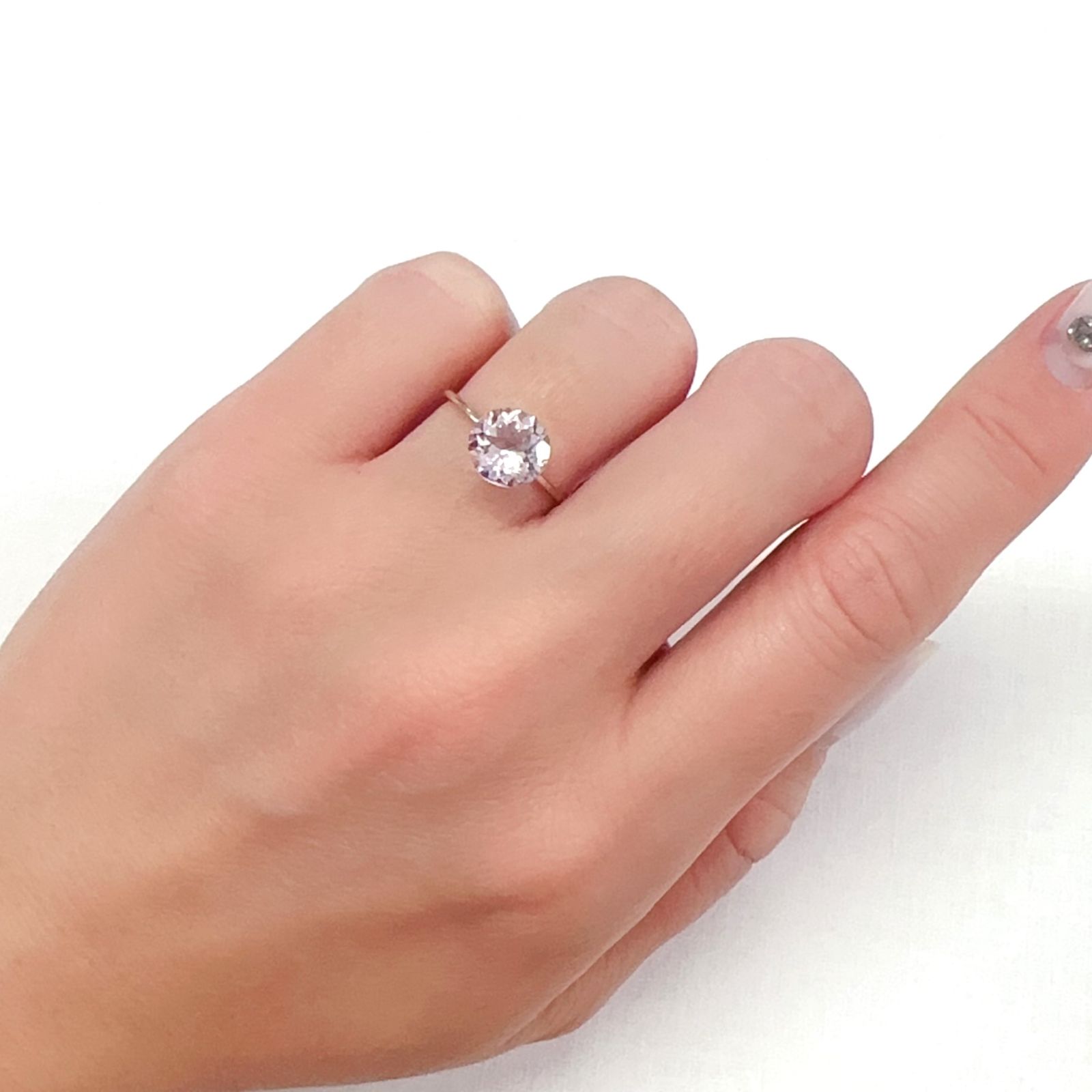 モルガナイト ブラジル/モザンビーク産 1.63ct[231224873]8x8mm前後