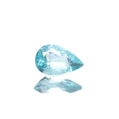 パライバトルマリン(宝石名トルマリン/別名パライバ・トルマリン)ブラジル・パライバ州バターリャ鉱山産 0.076ct 識別済[230622335]3.8x2.4mm前後