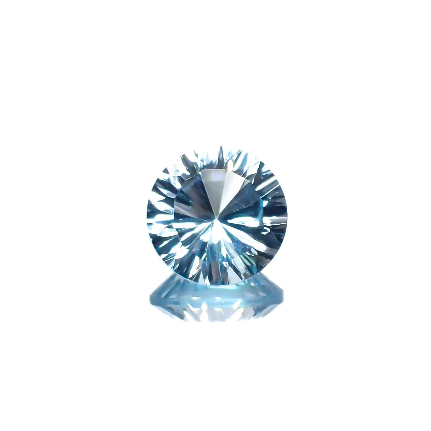 ブルートパーズ ブラジル産 4.12ct[221219316]10x10mm前後