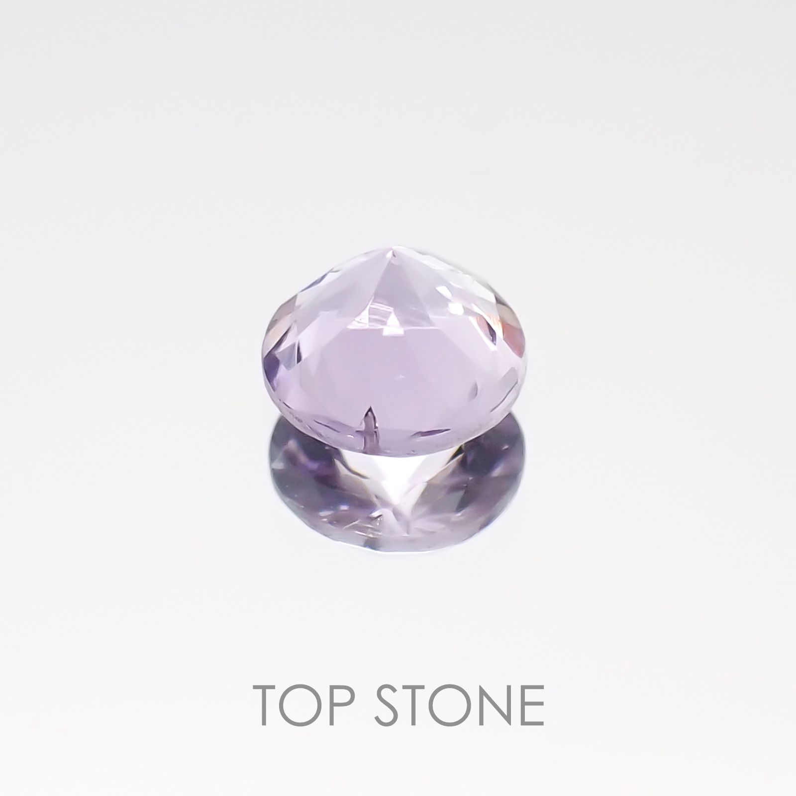 マリアライト(宝石名パープル・スキャポライト) スリランカ産 0.23ct 識別済[20106662]4.1×4.1mm前後