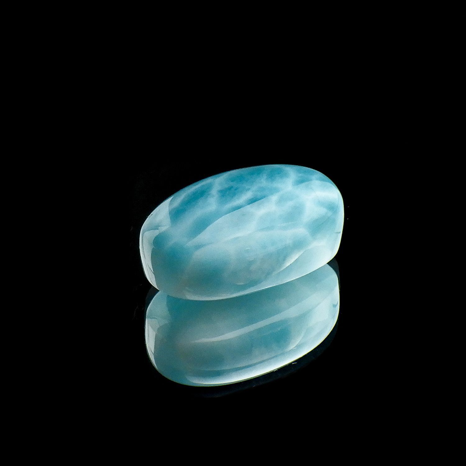 天然ラリマー【ブルー•ペクトライト】 ラリマー／Larimar（ブルーペクトライト／Blue Pectolite
