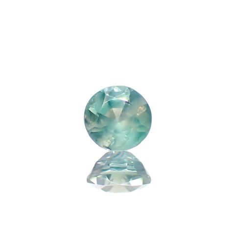 シルキーアレキサンドライト ブラジル・ミナスジェライス州ヘマチタ鉱山産 0.28ct[240929055]3.8x3.8mm前後