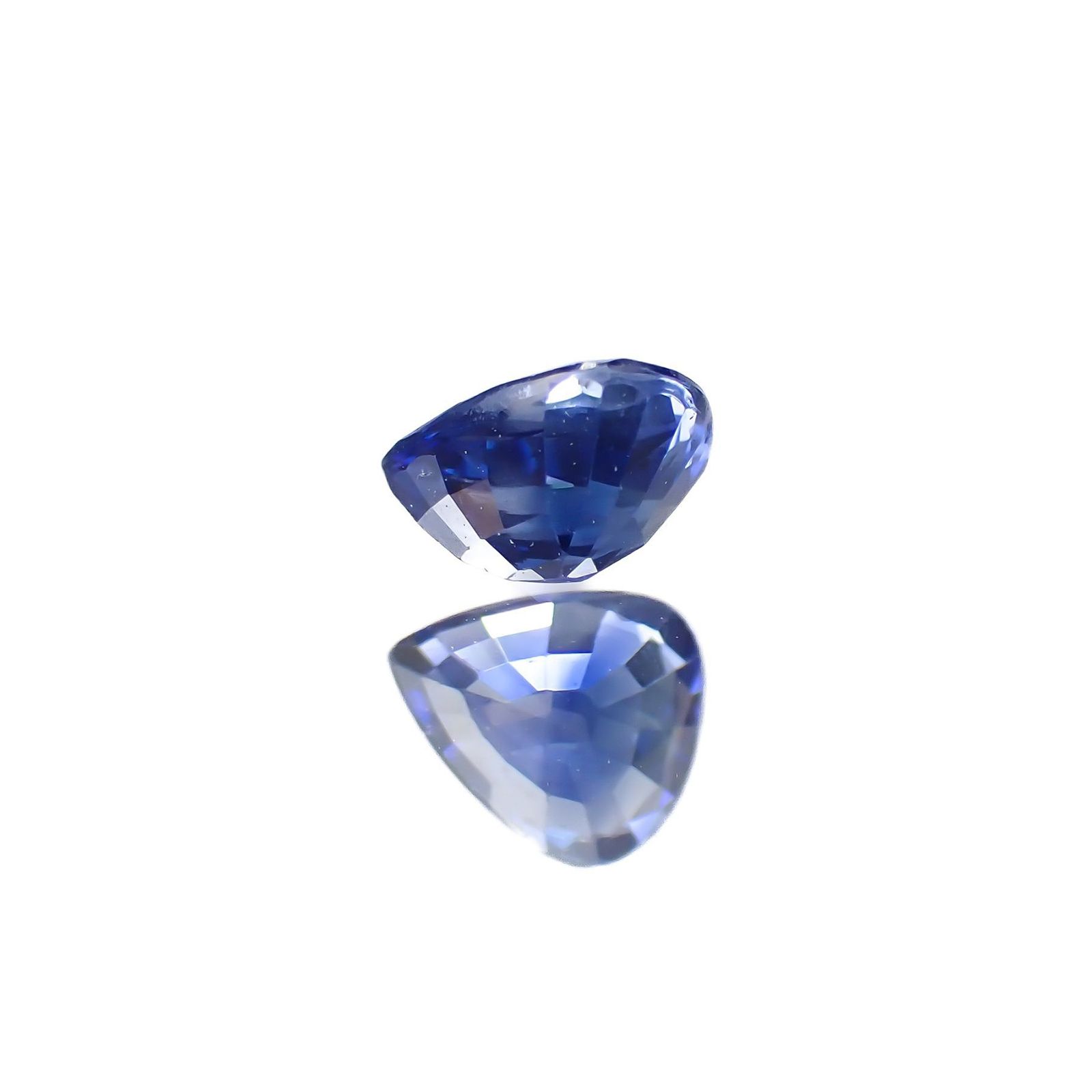 サファイア(宝石名サファイア)スリランカ/マダガスカル産 識別済 0.46ct / 4.9x4.2mm前後 [220917642]