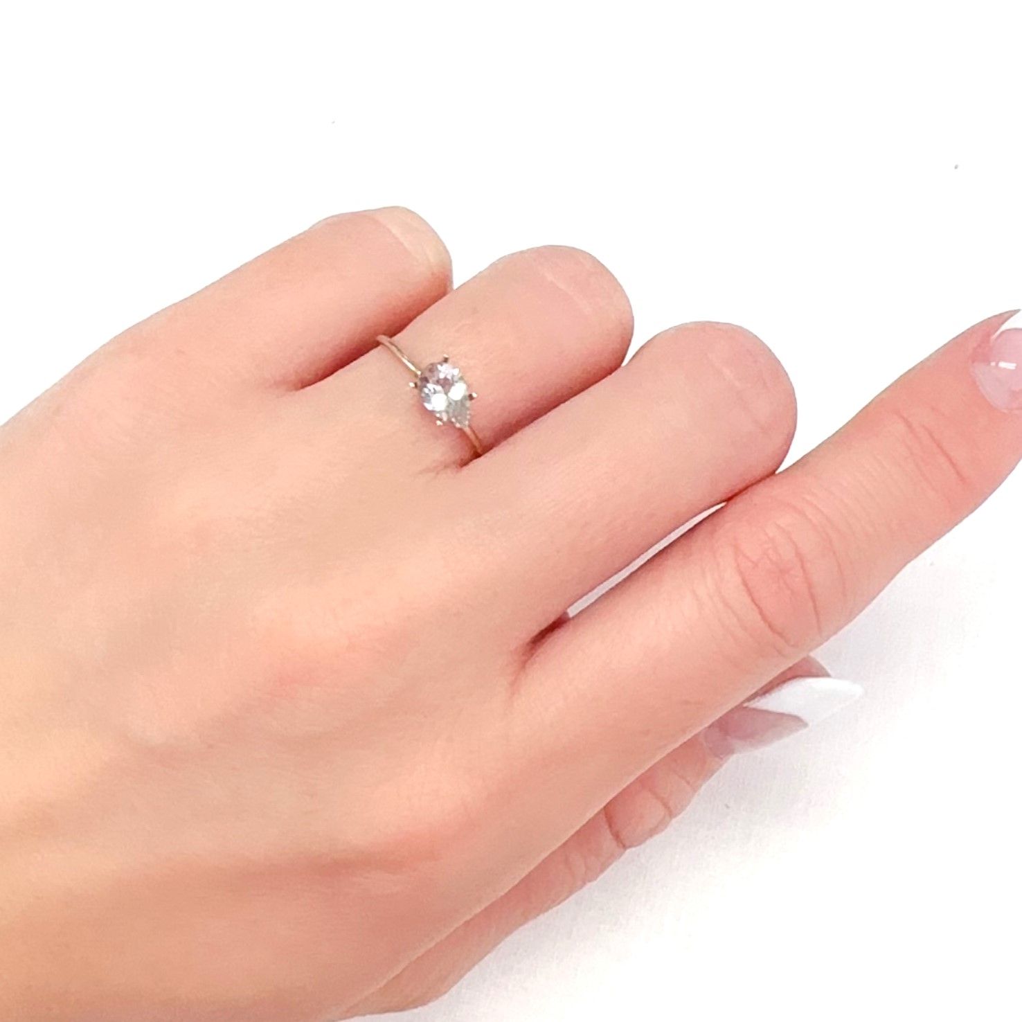 ティンカーベルクォーツ ブラジル産 0.54ct[240125438]7.4x4.8mm前後