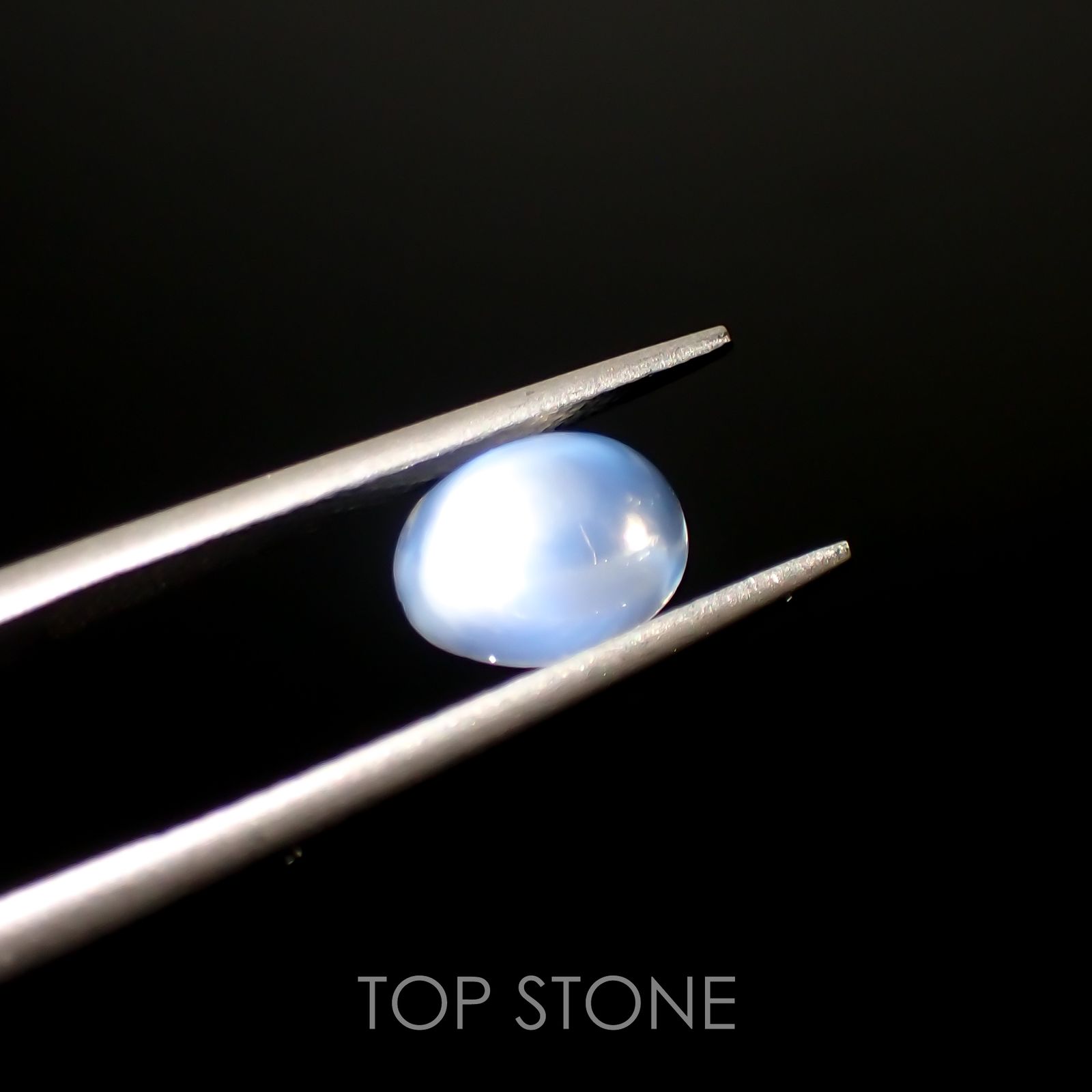 ムーンストーン(宝石名ムーンストーン)インド/スリランカ産 1.22ct 識別済[211113661]7.7x5.9mm前後