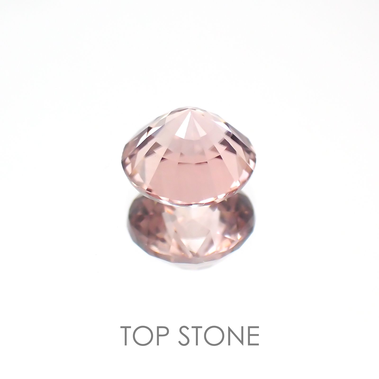 ピンクジルコン スリランカ,カンボジア産 ルース 1.78ct[20128056]6.8×6.8mm前後