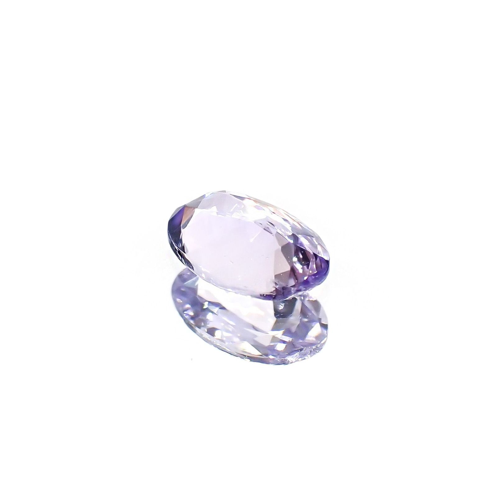 バイオレットゾイサイト(宝石名バイオレット・ゾイサイト)タンザニア産 識別済 0.39ct / 5.8x3.9mm前後 [220114945]