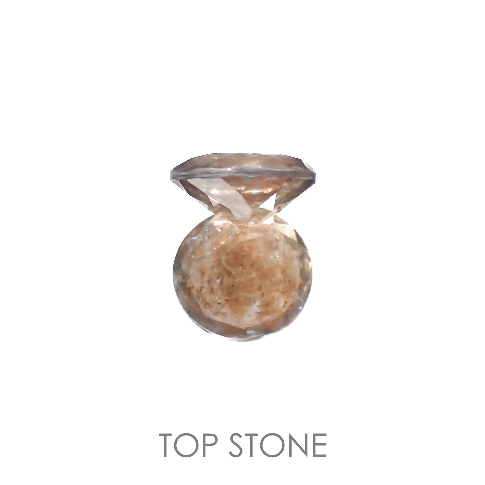 アベンチュリンアクアマリン ナイジェリア産 0.66ct[220917713]6.2x6.2mm前後