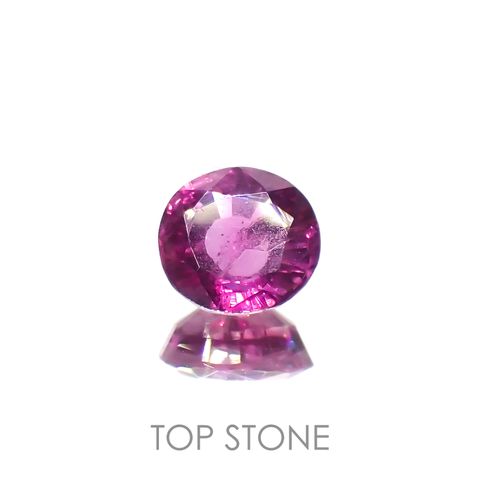 パープルサファイア パキスタン・カシミール産 0.86ct[230119875]5.6x5.2mm前後