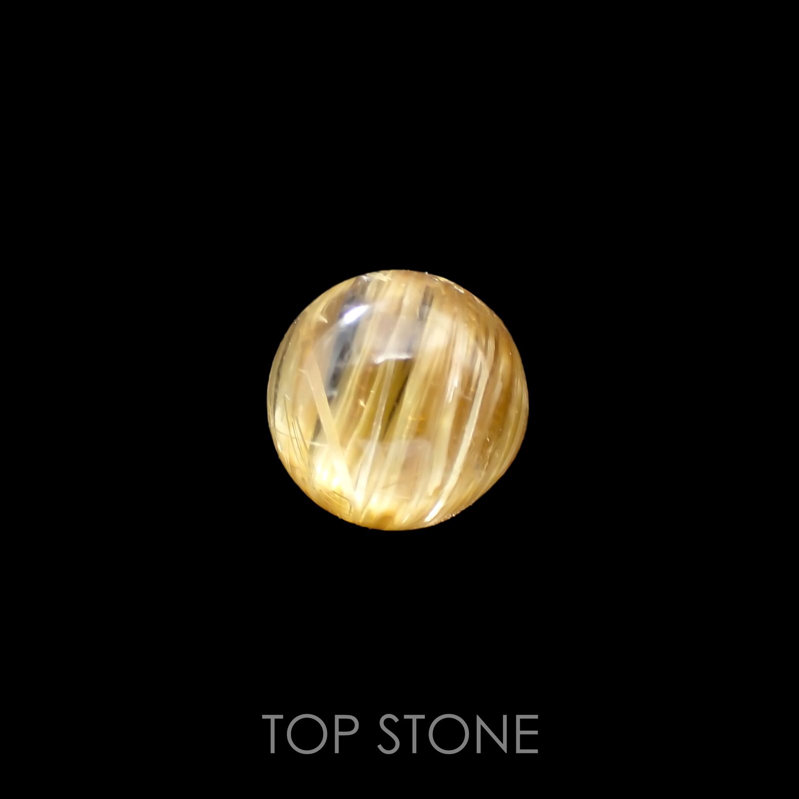 ルチルクォーツ ブラジル産 ルース 2.76ct[210913304]8.1×8.1mm前後