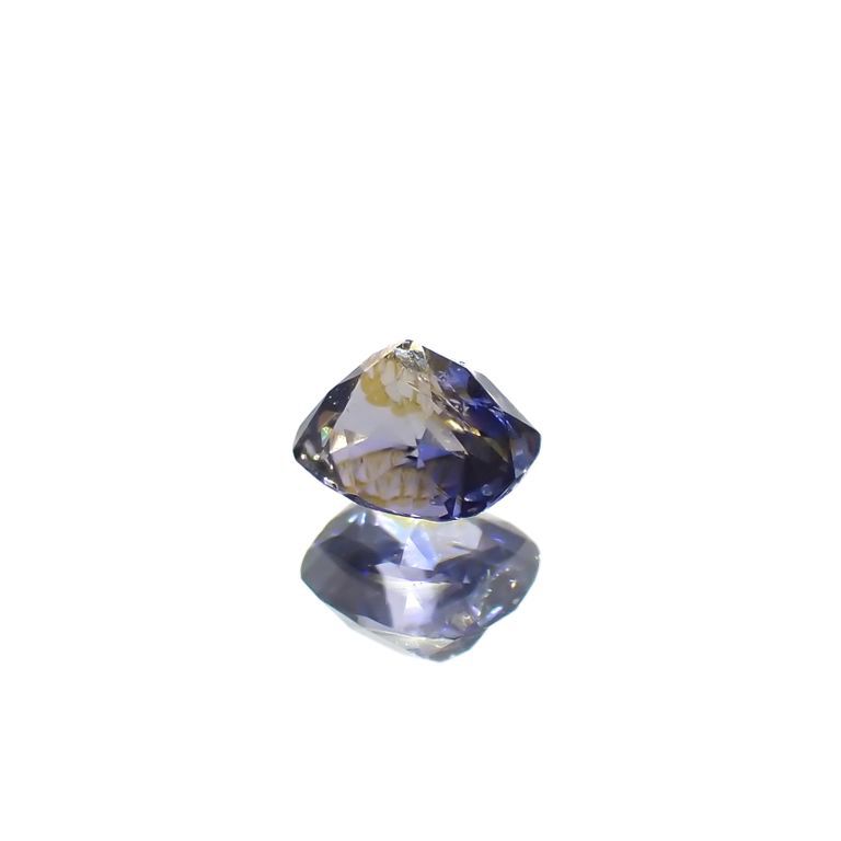 デュモルチェライト(宝石名デュモルチェライト)マダガスカル産 0.191ct ソ付(彩珠)[221219721]3.4x3.1mm前後