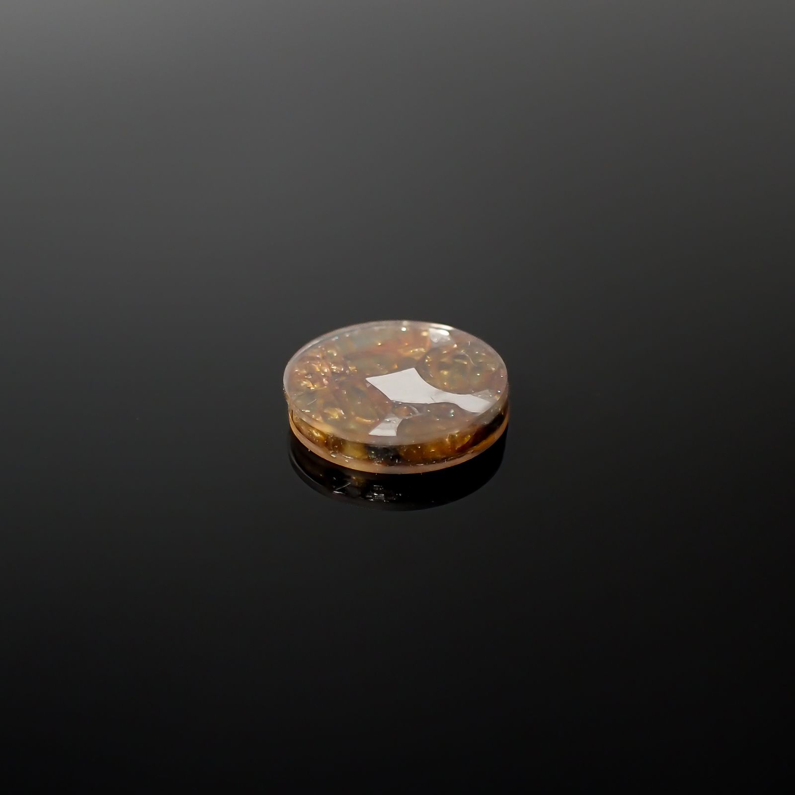 パラサイト隕石Sericho トリプレット 発見地:ケニア 3.53ct[240125714]12.1x12mm前後