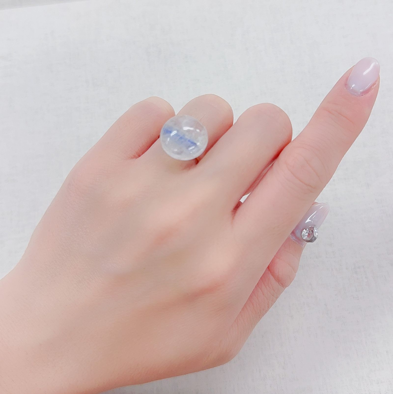 カイヤナイトインクォーツ ブラジル産 8.90ct[230421621]15x15mm前後