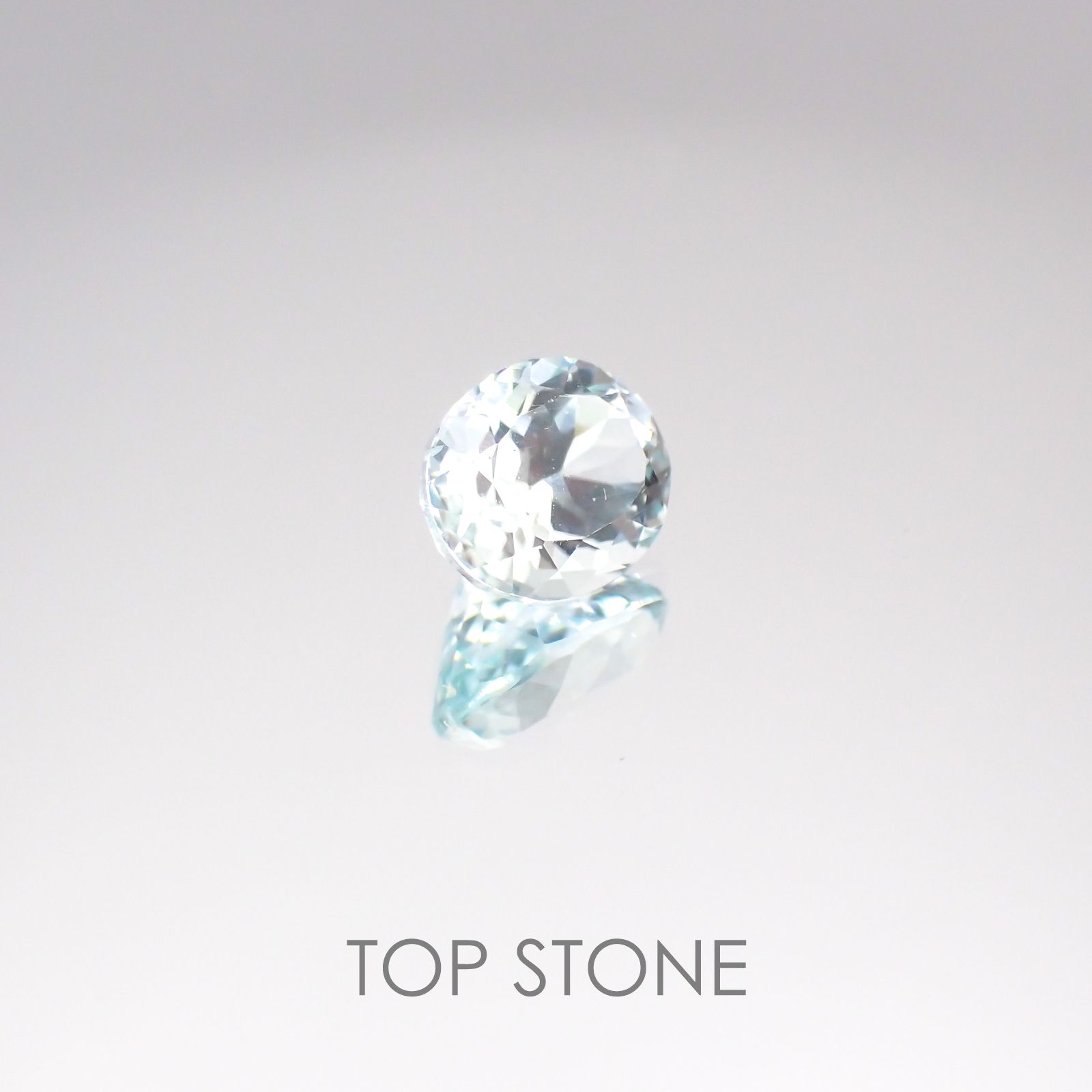 アンブリゴナイト/モンテブラサイト マダガスカル産 ルース 1.69ct[20127381]8×6.8mm前後