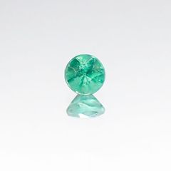 パライバトルマリン(宝石名トルマリン/別名パライバ・トルマリン) ブラジル・パライバ州バターリャ鉱山産 0.12ct 識別済[20096287]2.9×2.9mm前後