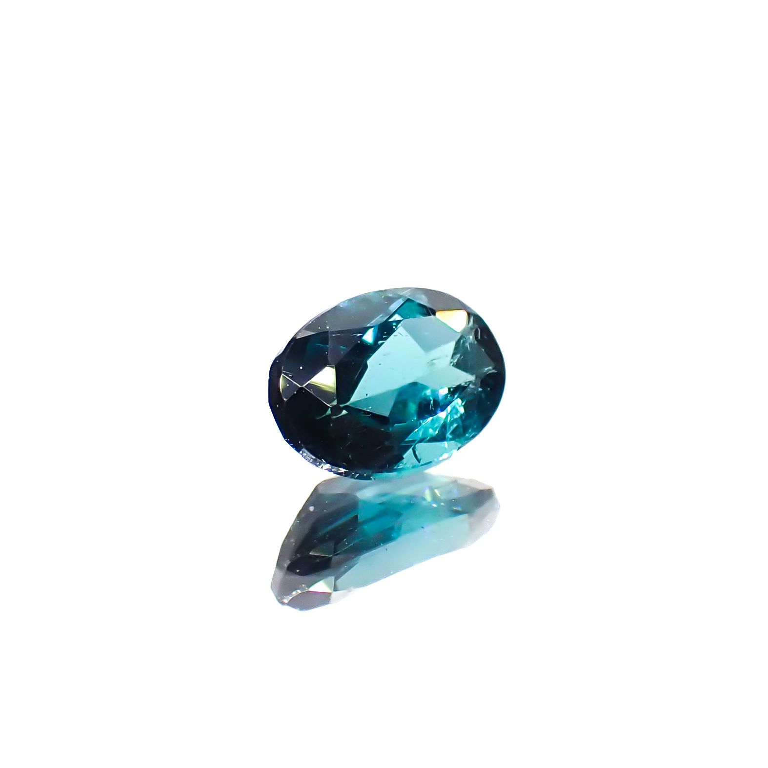 ブルーグリーントルマリン ブラジル産 0.48ct[240628042]5.9x4mm前後