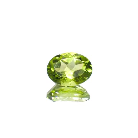 リリーパッドペリドット アメリカ・アリゾナ州産 1.55ct[231224599]8x6.1mm前後